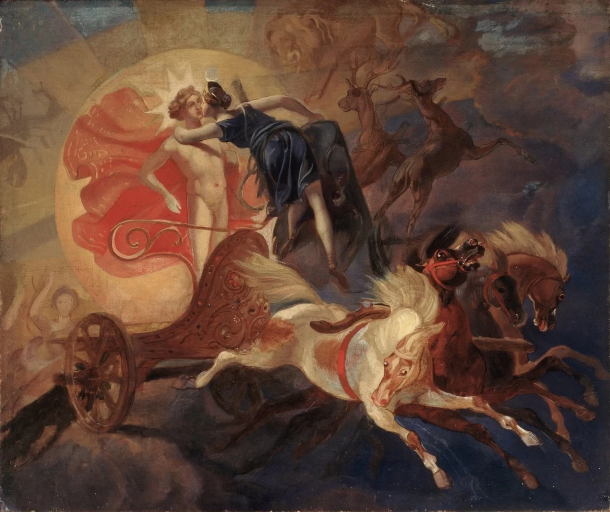 Eclissi di sole, il saluto di Diana ad Apollo